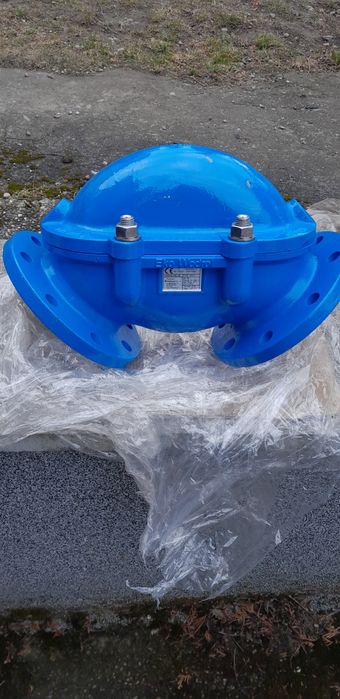 Zawór kolanowy zwrotny Szuster , DN100 Ekowodrol