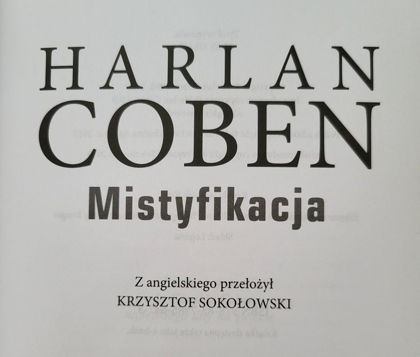 Mistyfikacja - Harlan Coben