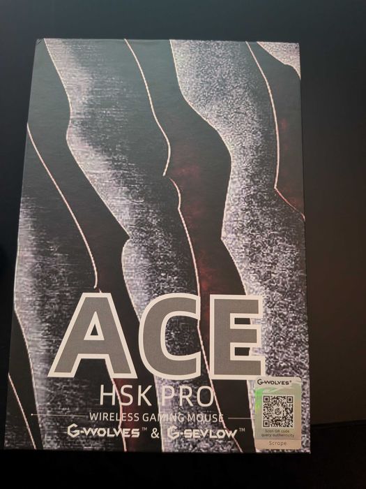 G-Wolves HSK Pro ACE Wireless Mouse + Acessorios Como Novo