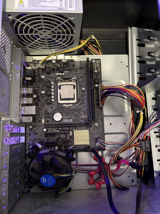 Пк i5-7400 материнка asus h-110m-блок живлення 500