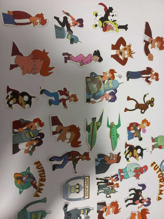 Стікери Футурама, futurama stickers