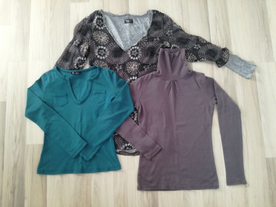 Zestaw trzech bluzek
