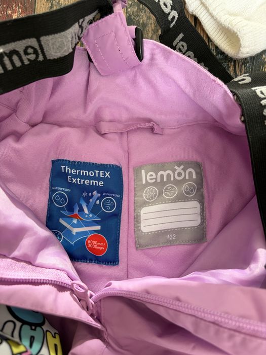 Kurtka zimowa i spodnie narciarskie 122 Lemon, coccodrillo