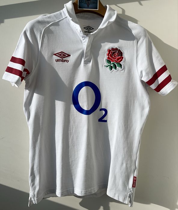 Регбійна чоловіча футболка Polo jersey Umbro x England rugby розмір m