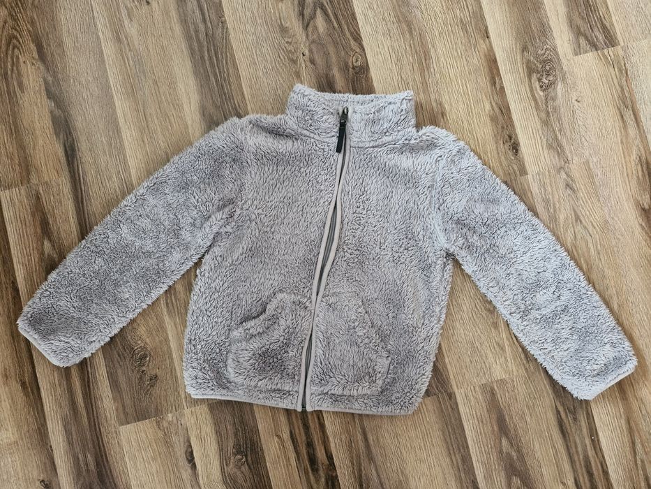 Puchata rozpinana bluza, roz.122