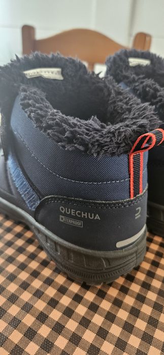 Botas criança neve Quechua - tam 31 e 33