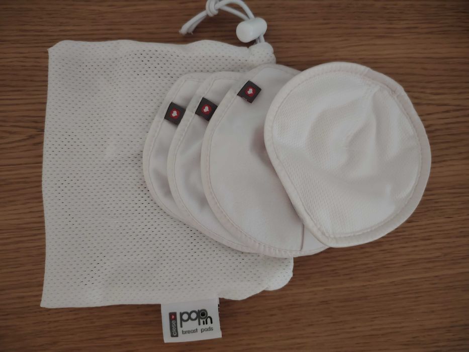 Discos de amamentação Bambu, Close Pop-In