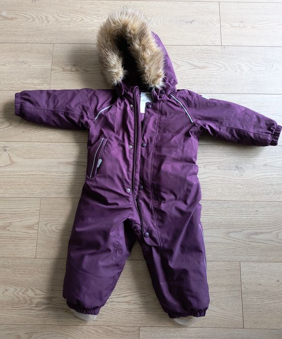 Комбінезон дитячий пуховик з мембраною Reima Aapua deep purple (5100141B-4966)
Дитячий комбінез