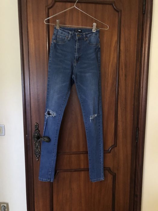 Calça ganga Sra tam 34