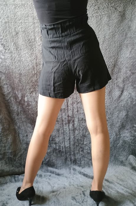 Szorty damskie paperbag Sisley