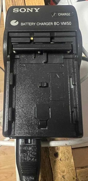 Carregador e cabo de alimentação Sony-BC-VM50