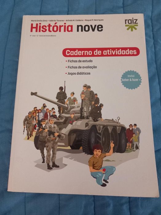 Caderno de atividades História nove