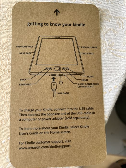 Kindle 4 NOVO (sem touchscreen]