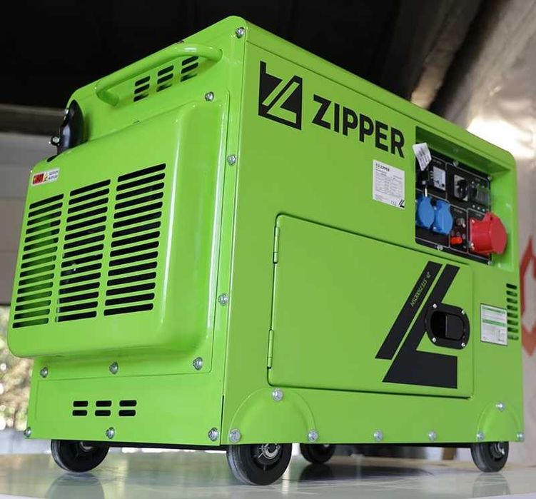 Дизельний генератор 5 кВт ZIPPER ZI-STE7500DSH 230/400В