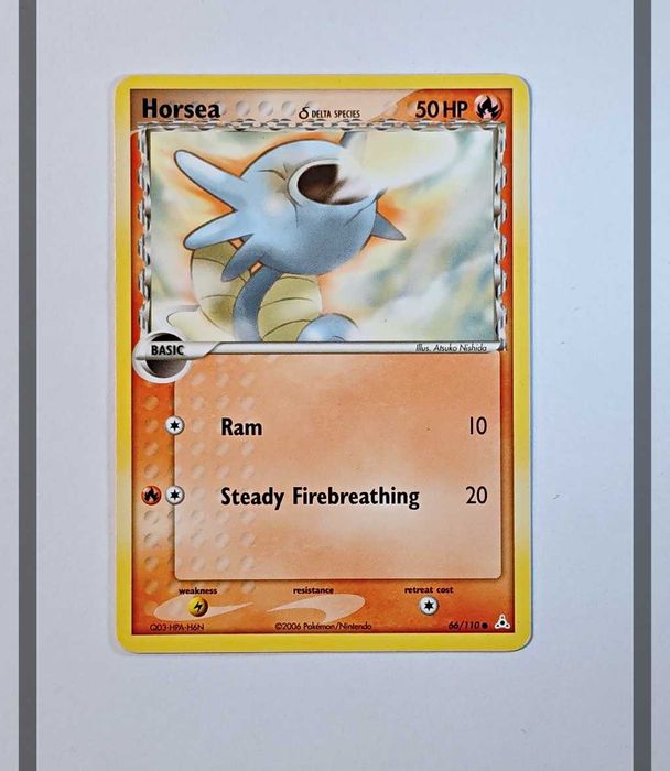 Horsea δ Delta Species 66/110 HP Pokemon ENG-LP