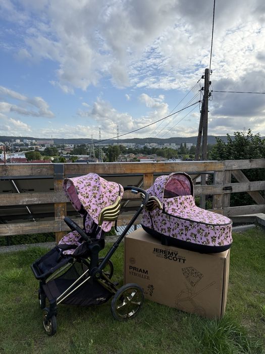 Cybex Priam 2.0 Jeremy Scott Cherubs Pink Gondola, Spacerówka