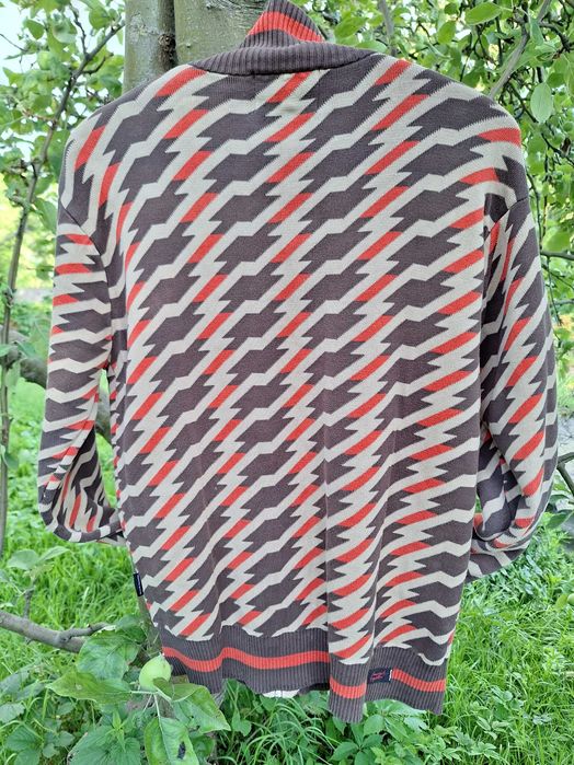 sweter męski CROPP pepita rozpinany S