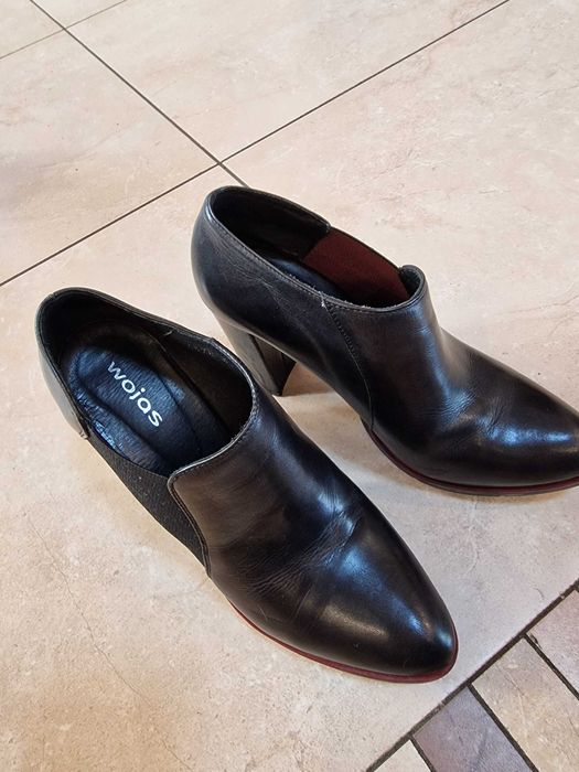 Wojas Botki skóra 38