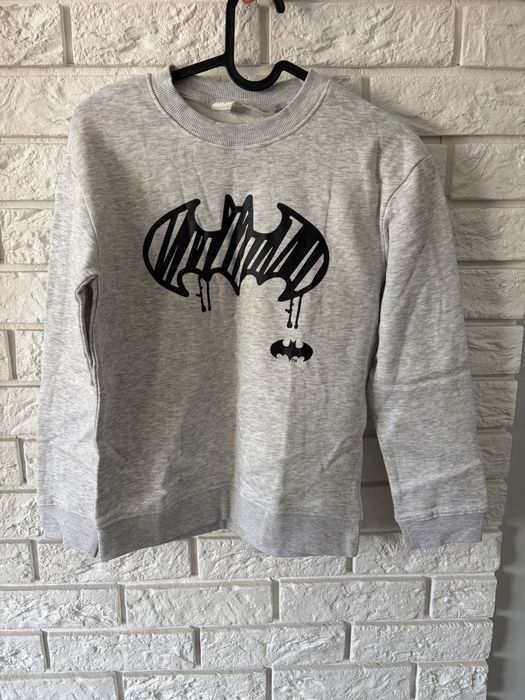 Bluza bluzka szara Batman H&M 134/140 H&M nowa