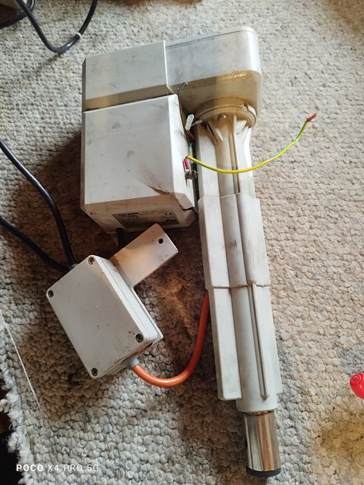 Siłownik liniowy DEWERT DYMAT 6000N (600kg) | 230V | Na części / DIYSi