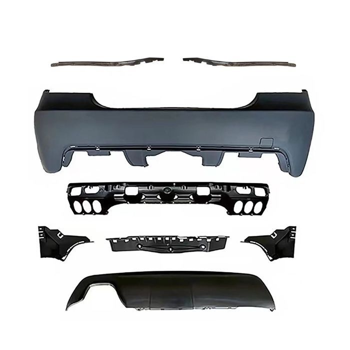 Kit completo BMW série 5 E60 2005-2010 pack M Para-choques Frontal + traseiro + embaladeiras em plástico