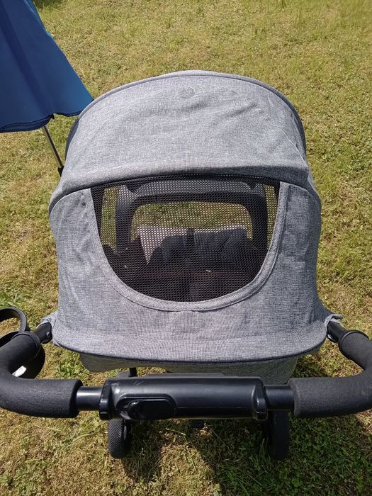Szary Wózek spacerowy Parasolka Kinderkraft