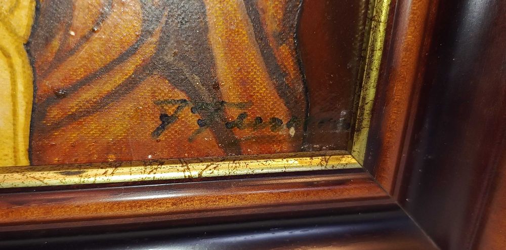 Quadro Arte Sacra Ortodoxo Assinado