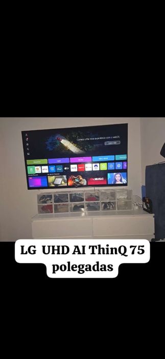 Smart TV LG  75 polegadas