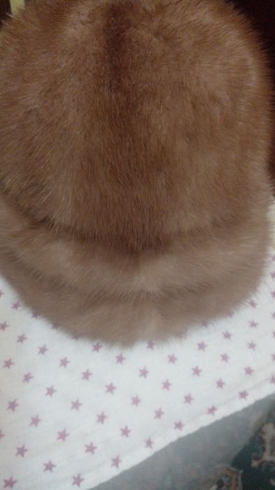 Шапка норковая р.58