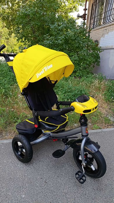 Детский велосипед с родительской ручкой Best trike