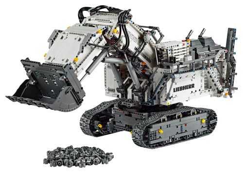 LEGO Technic 42100 Escavadora Liebherr R 9800 
https://www