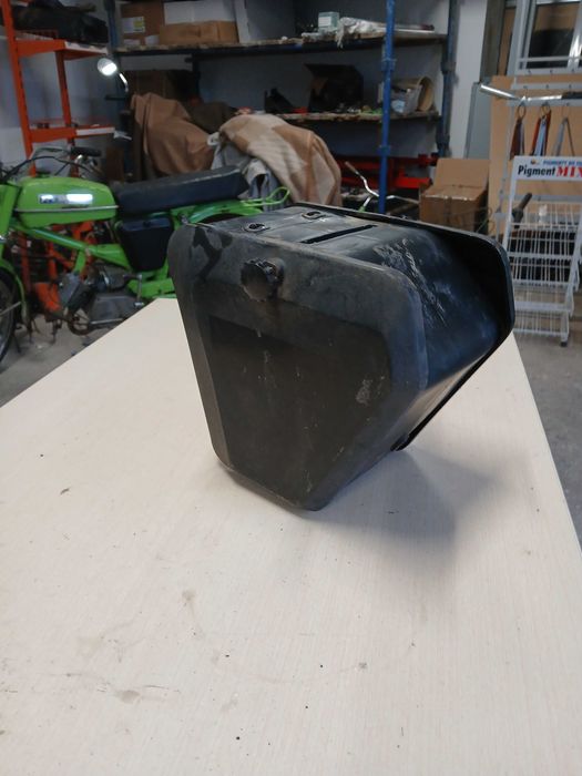 Schowek puszka boczki Romet 200 205 lagi błotnik widelec wahacz siedze