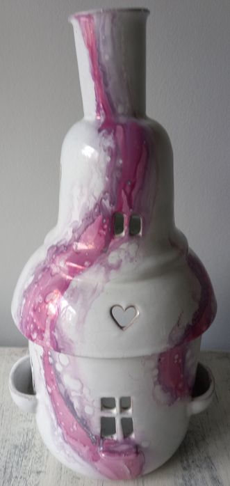 Ceramiczny kominek Vintage