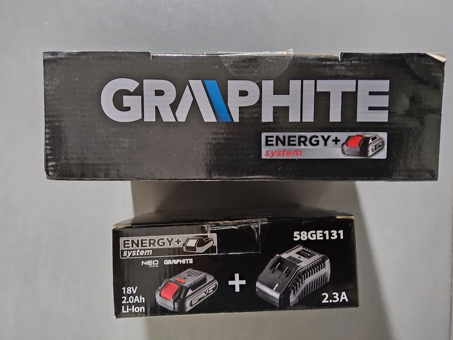 Sprzedam młotowiertarka SDS+ akumu. 2Ah+ ładowarka GRAPHITE