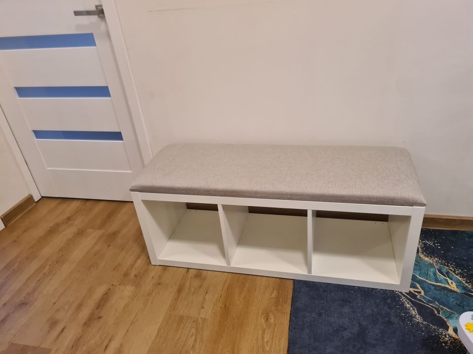 Kallax 3x1  z funkcją siedzenia