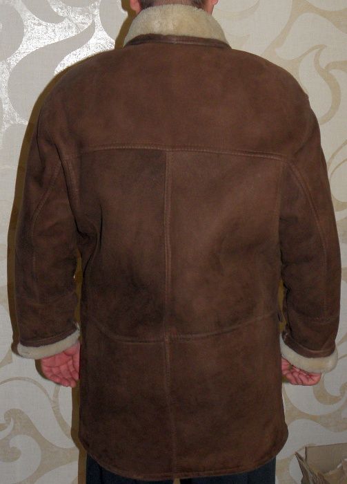 Мужская натуральная дублёнка (Польша).