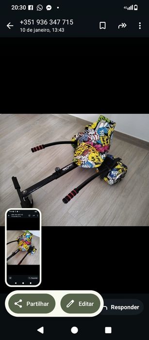 Houver bord praticamente novo