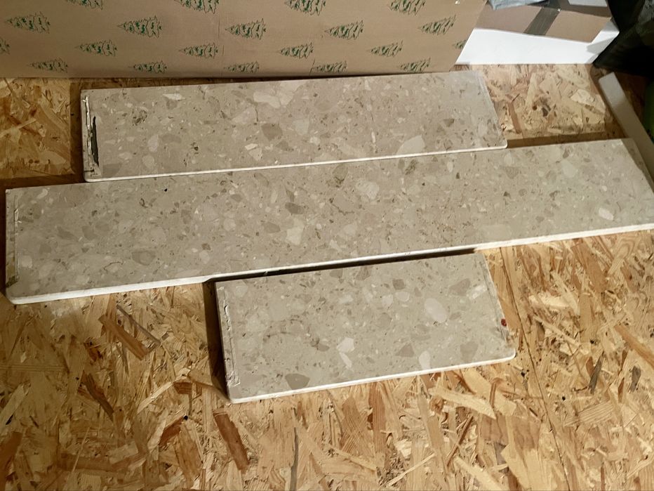 Parapet konglomerat botticino 3szt 60cm, 100cm, 150cm