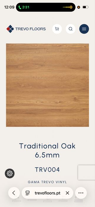 Piso Vinilico Click - Trevo Floor