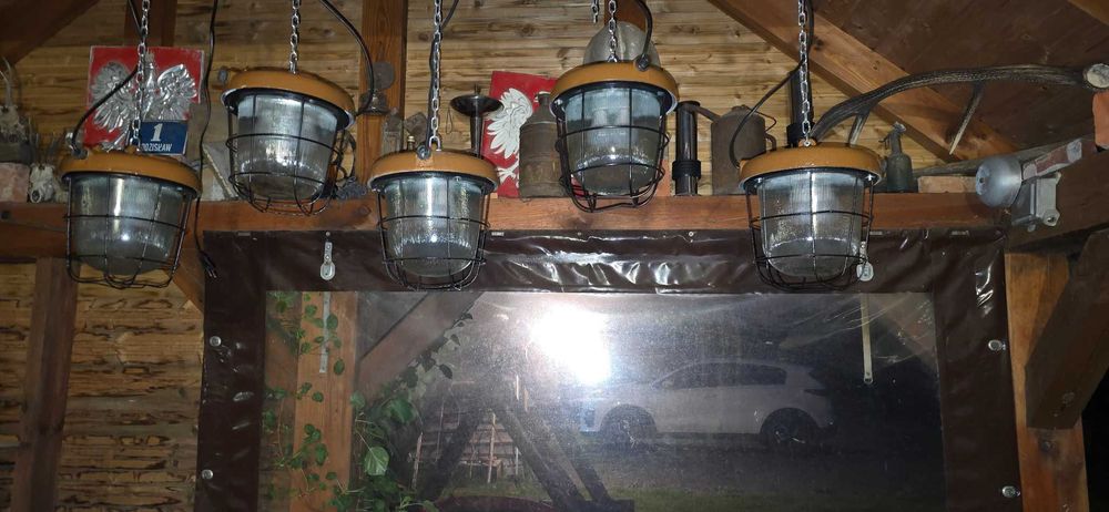 Lampy stare retro loft