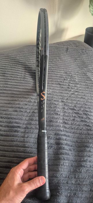 Raquete de ténis adulto - Head Auxetic Speed Team preto cinzento 285g