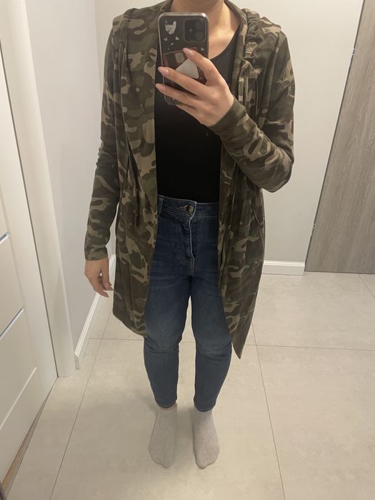 Kardigan sweter koloru moro rozmiar 36 marki bershka