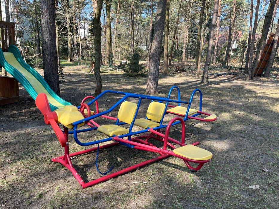 Samolot huśtawka do ogrodu