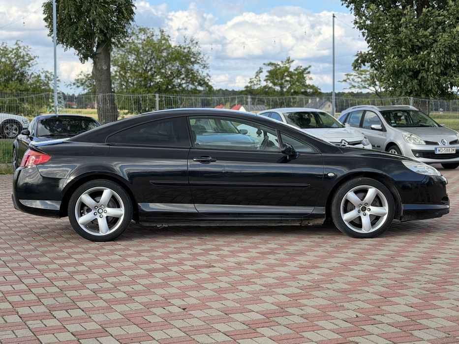 Peugeot 407 Coupe 2.7 HDi V6 BiTurbo • Automat • Full Opcja • Prywatne Raty