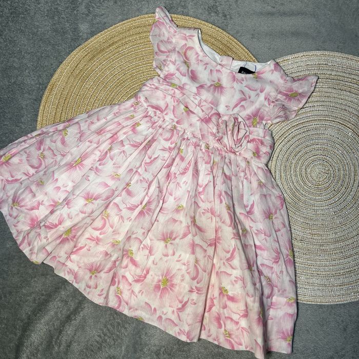 Платье ralph lauren + куртка джинсовая 80 см