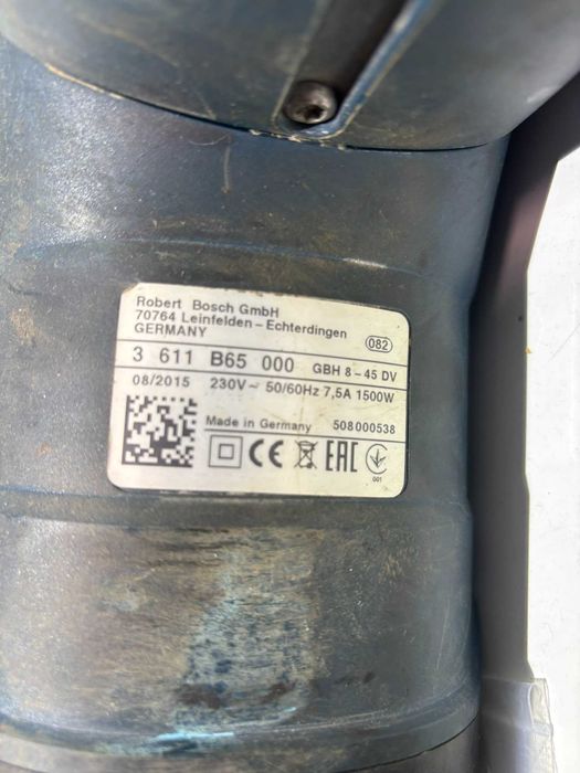 Młot udarowo - obrotowy BOSCH GBH 8-45DV 1500W 12,5J SDS-MAX