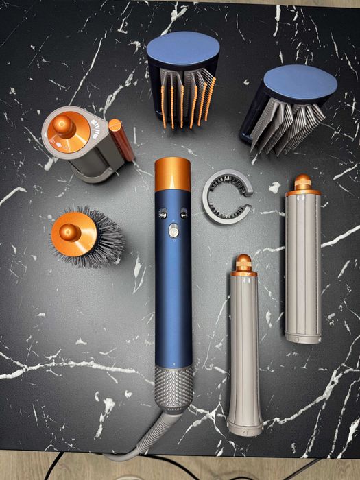 Мультистайлер Airwrap HS05 Long, 6 насадок, Prussia Blue