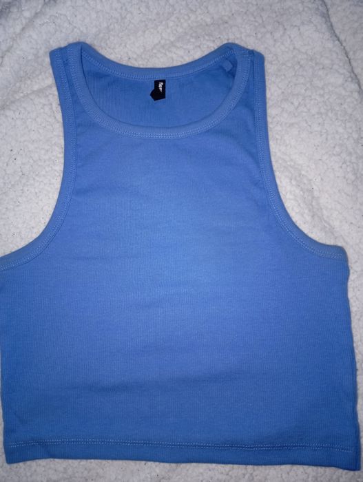 Granatowy top  rozmiar XL