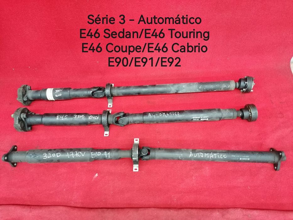 Veios de transmissão bmw