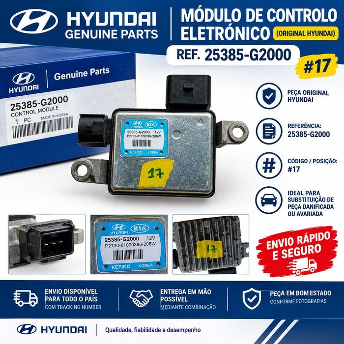 Módulo de Ventoinha Hyundai Original – Ref. 25385-G2000 #54